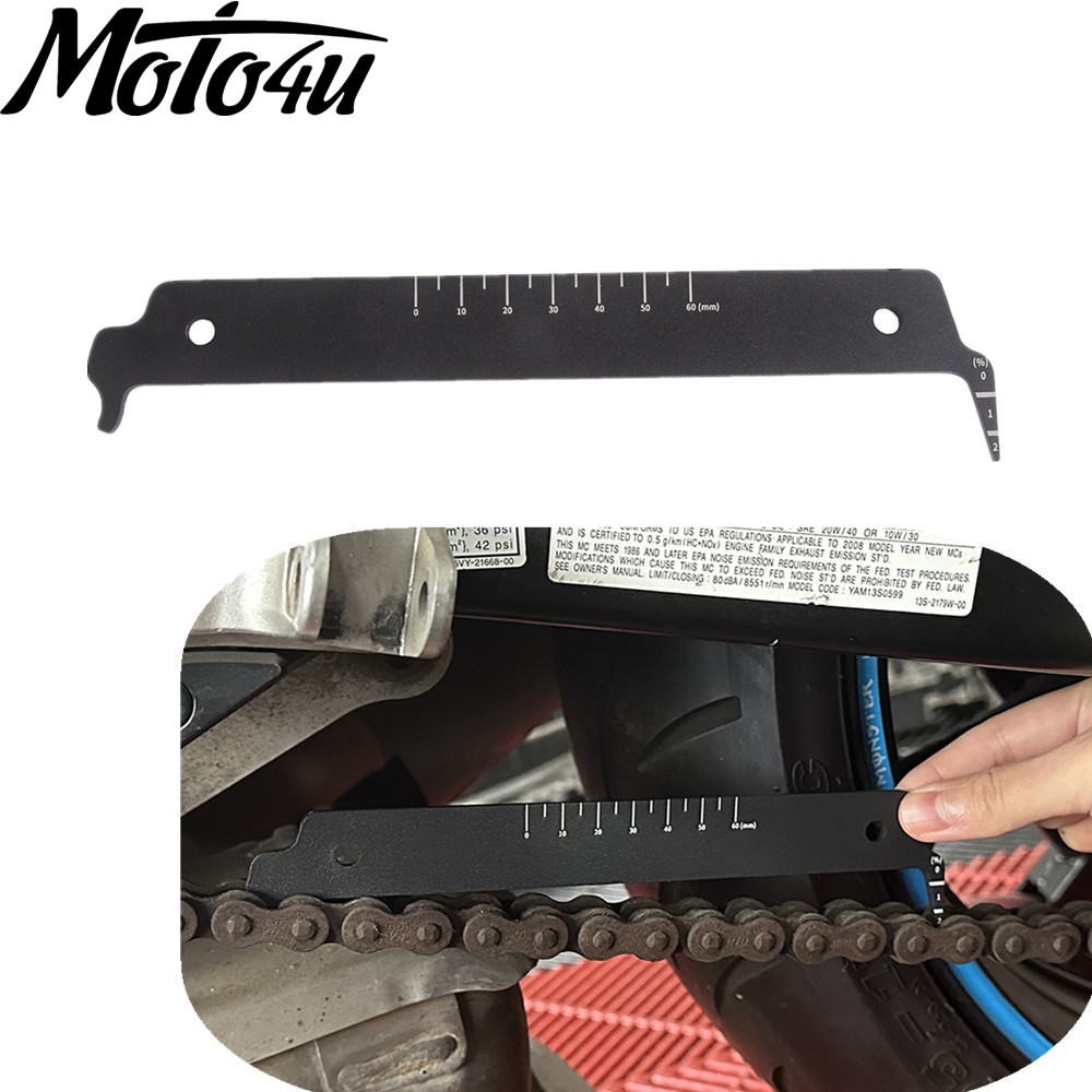 530 Chain - Motorcycle Chain Checker Wear Indicator Universal