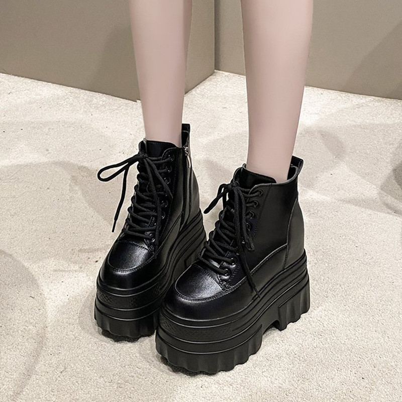 14CM 2026 Women High Platform  - Motorcycle Chain 评论和价格