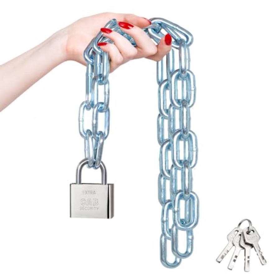 Heavy Duty 39 Inch 8mm Galvani - Bike Chain 评论和价格