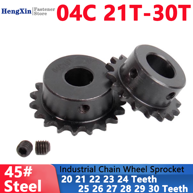 1pcs 21T-30T 04C Industrial Ch - Chain Sprocket Set 评论和价格