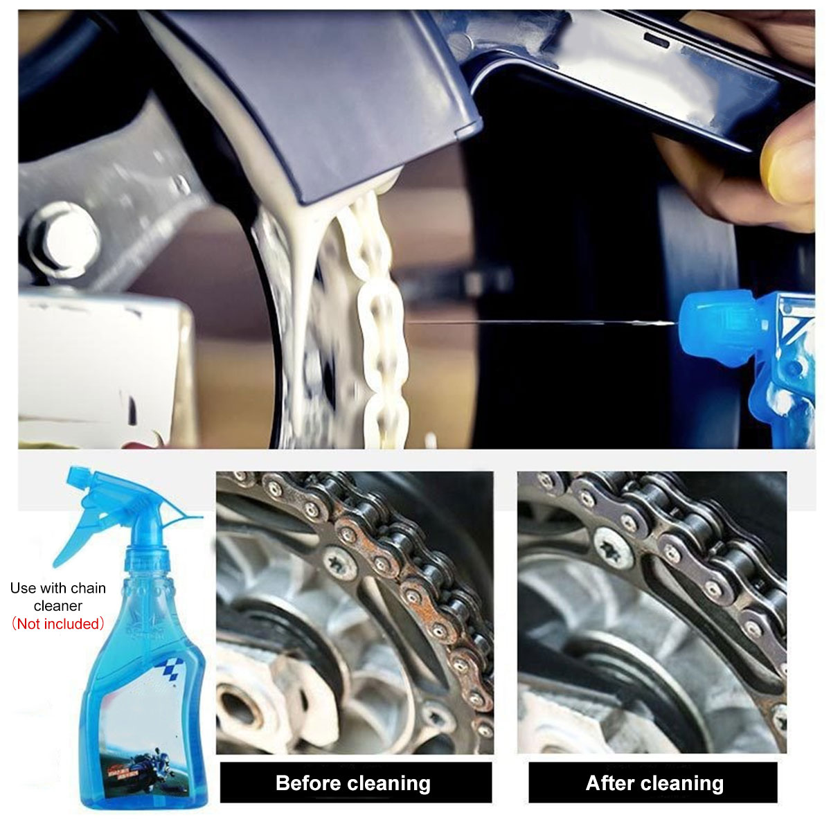 Motorcycle Bike Chain Cleaner  - Chain Breaker 评论和价格