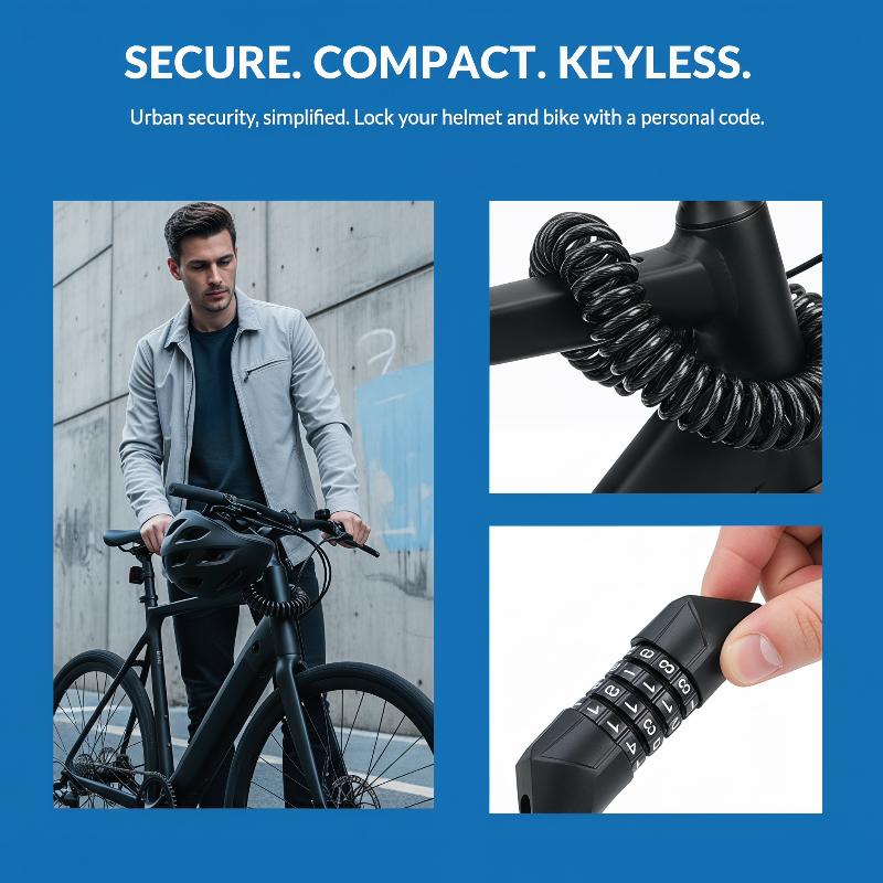 New Motorcycle Bicycle Anti-Th - Bicycle Chain 评论和价格