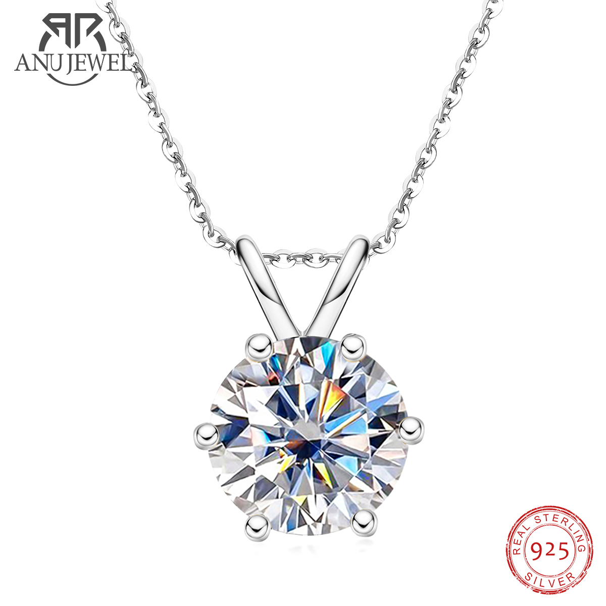AnuJewel 1ct 3ct 5ct D Color   - Ansi Chain 评论和价格
