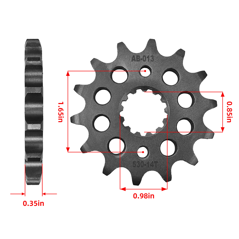Motorcycle 530 Front Rear Chai - 530 Chain 评论和价格
