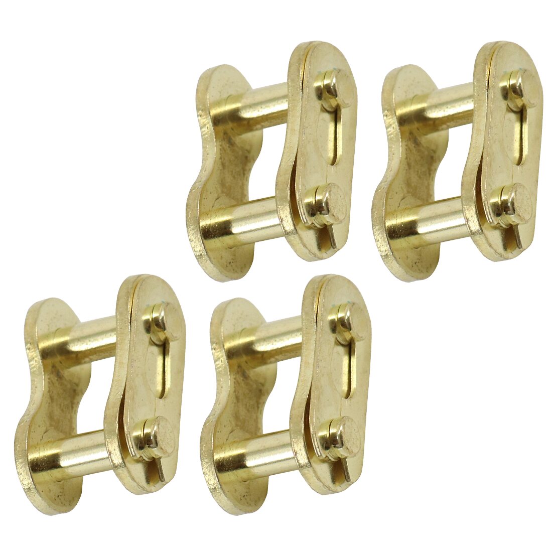 4 Sets Gold 520 Motorcycle Cha - Master Link Chain 评论和价格