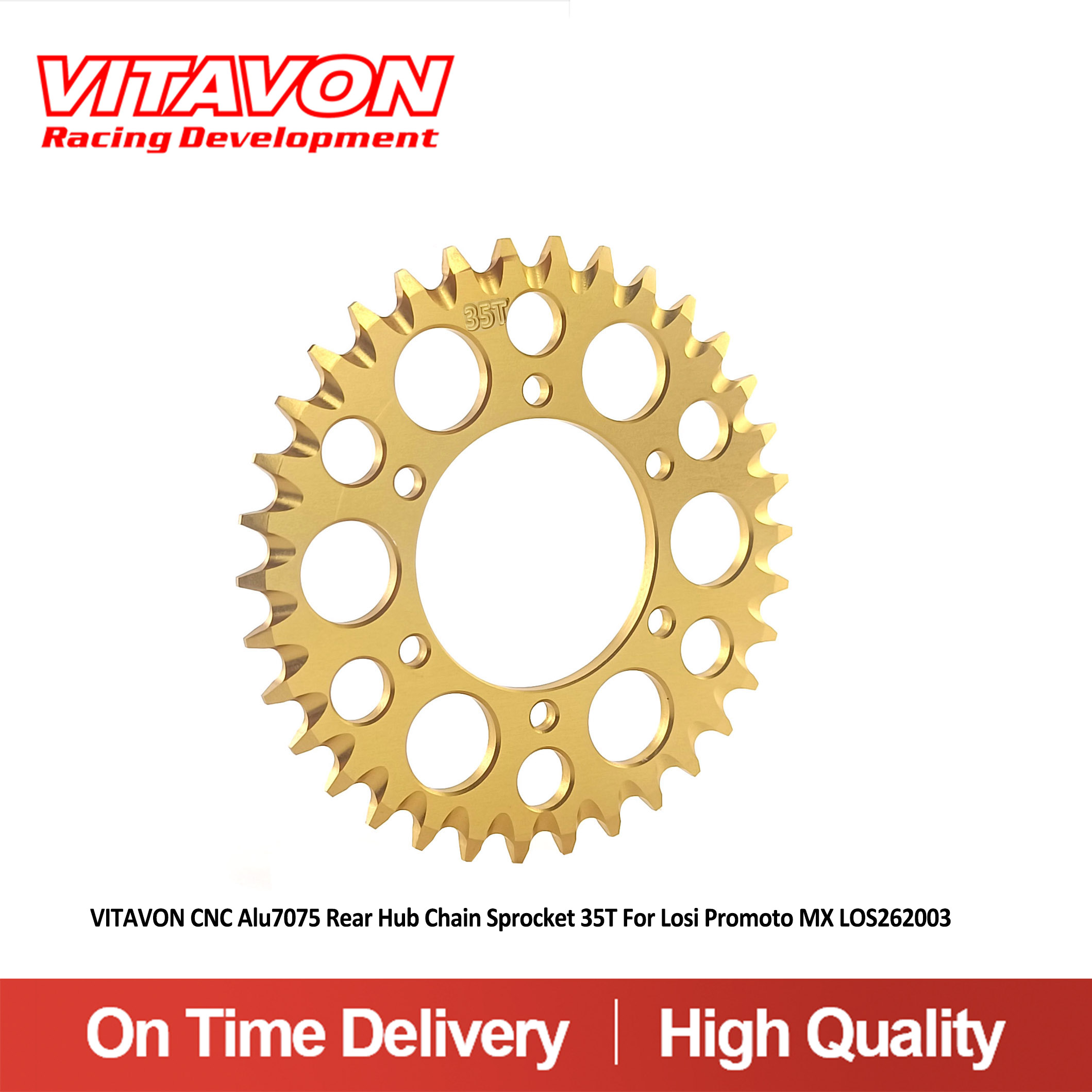 VITAVON CNC Alu7075 Rear Hub C - Chain Sprocket Set 评论和价格