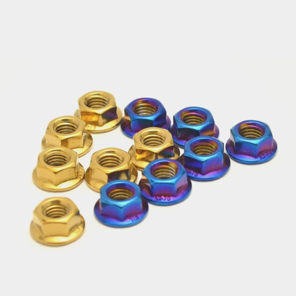 6Pcs M10x1.25 Rear Sprocket Wh - Sprocket 评论和价格