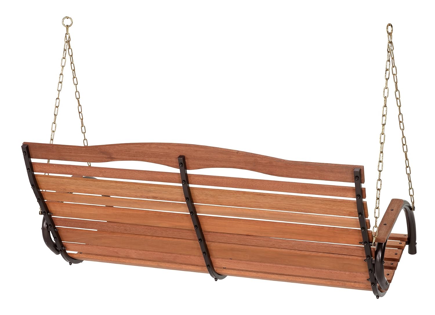 Outdoor Patio Swing Powder Coa - Steel Chain 评论和价格