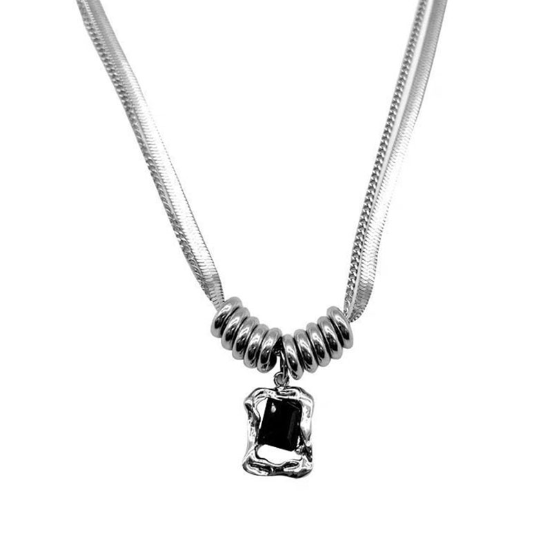 Layered Stainless Steel Chains - Xcm Chain 评论和价格