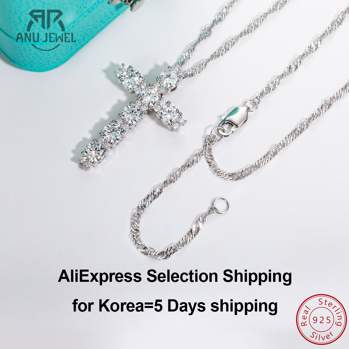 AnuJewel 4MM 2.1 Carat D Color - Ansi Chain 评论和价格
