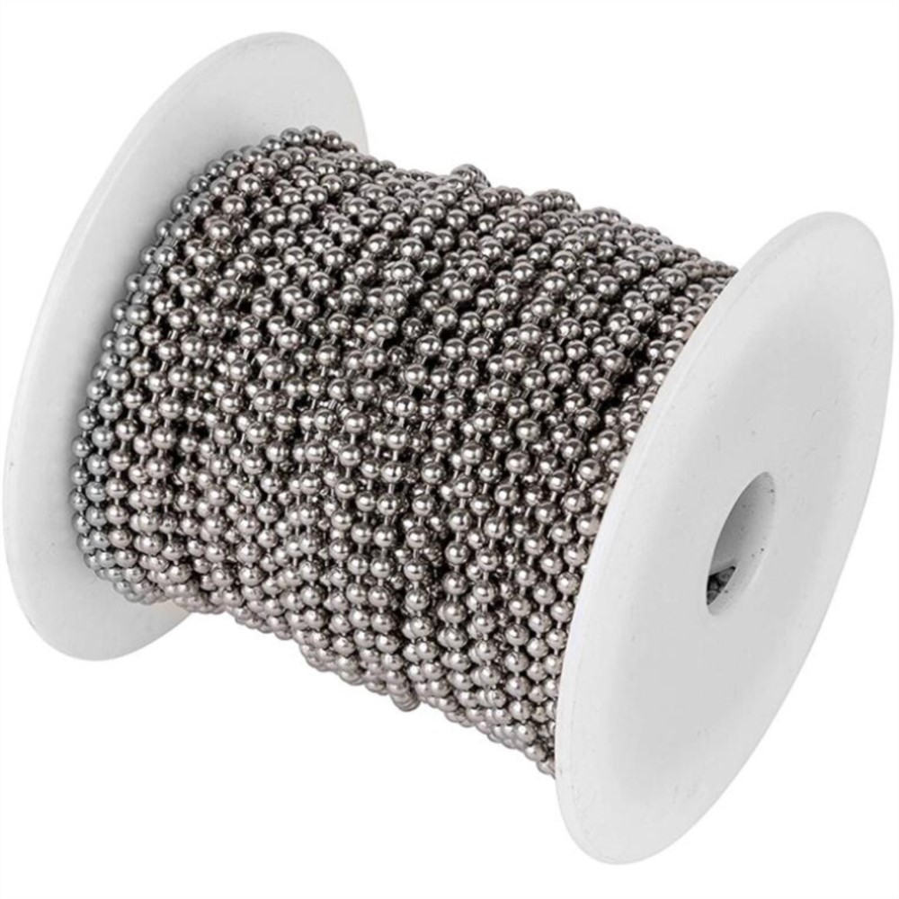 10m Stainless Steel Bead Ball  - Roller Chain 评论和价格
