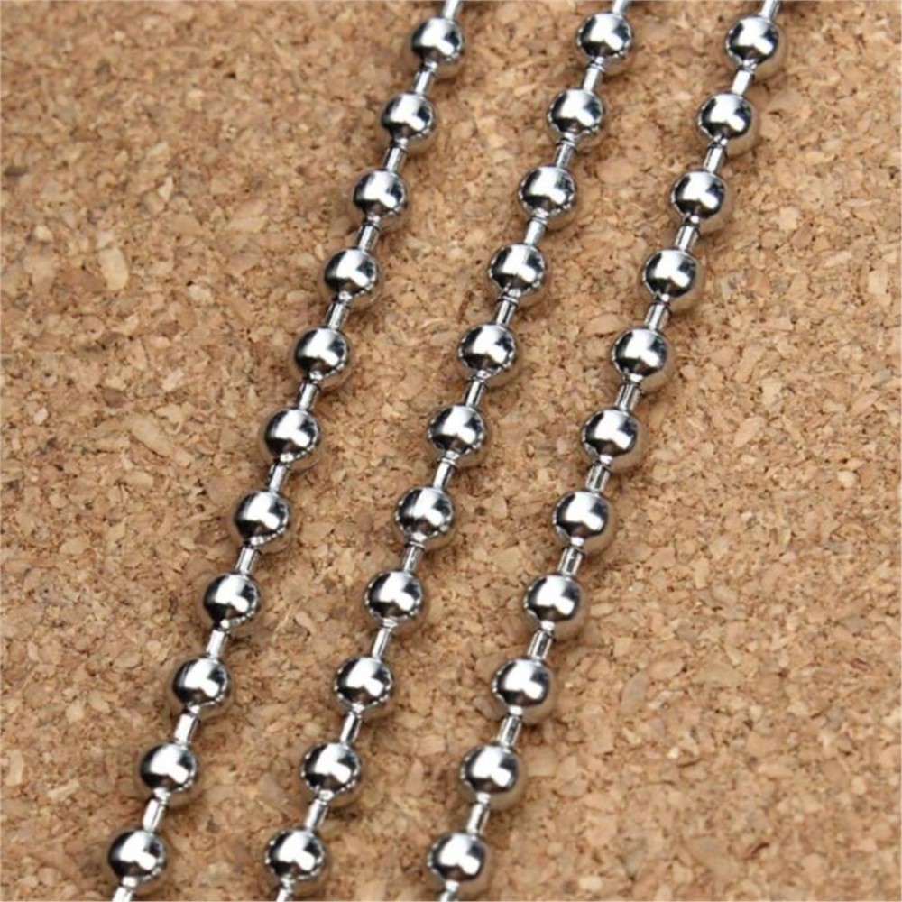 10m Stainless Steel Bead Ball  - Roller Chain 评论和价格