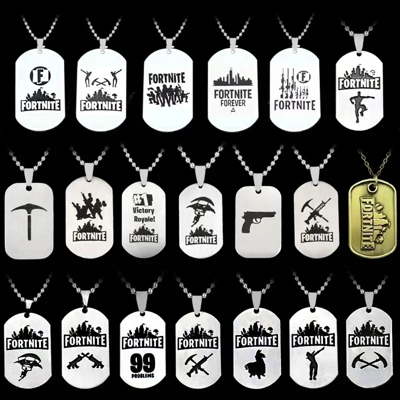 Game Fortnite Anime Necklace S - Steel Chain 评论和价格