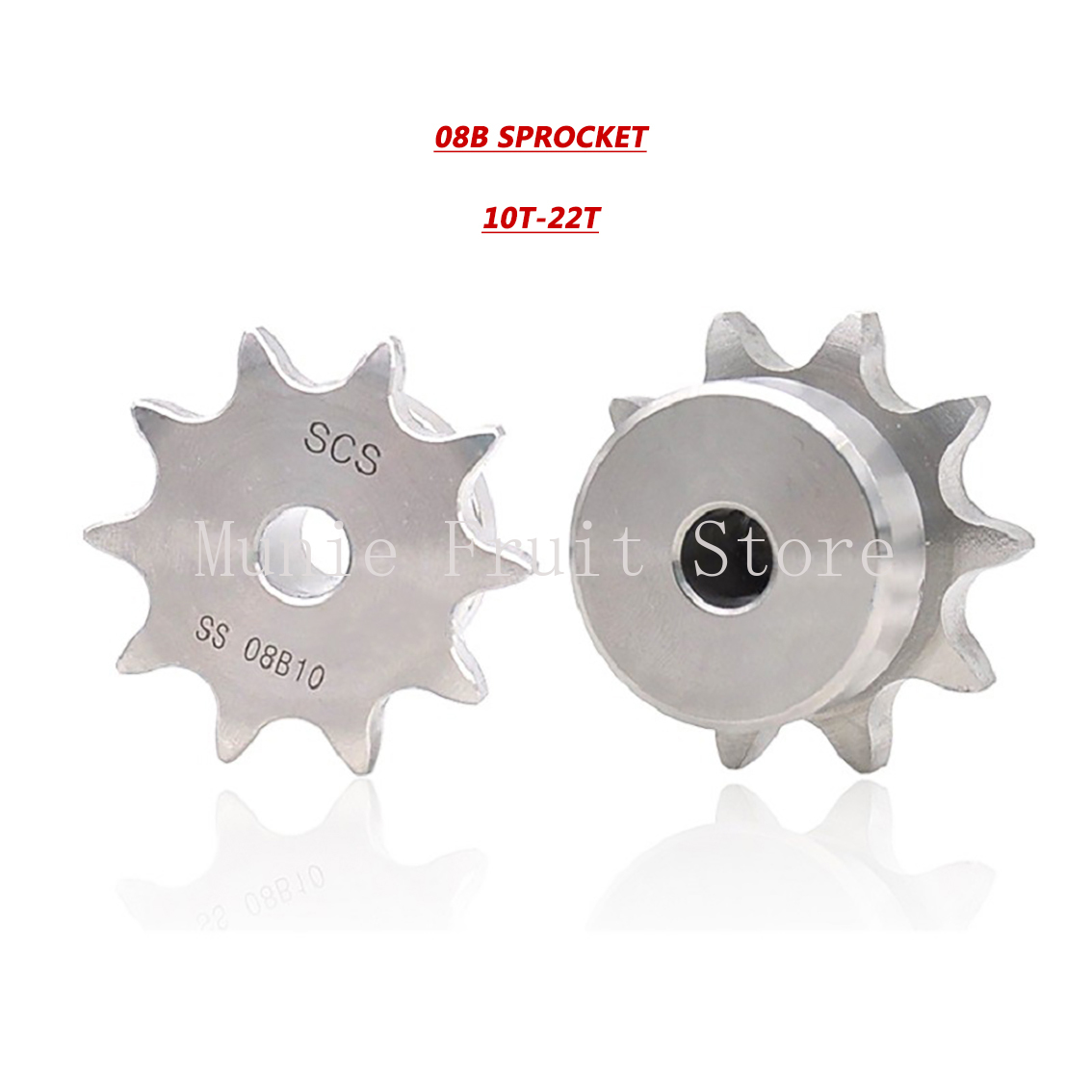 08B Sprocket 10-22 Teeth 12.7m - Ansi Chain 评论和价格