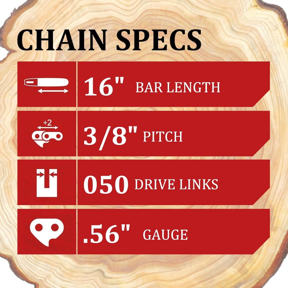 16 Inch Multi-Blade Chainsaw C - Ansi Chain 评论和价格