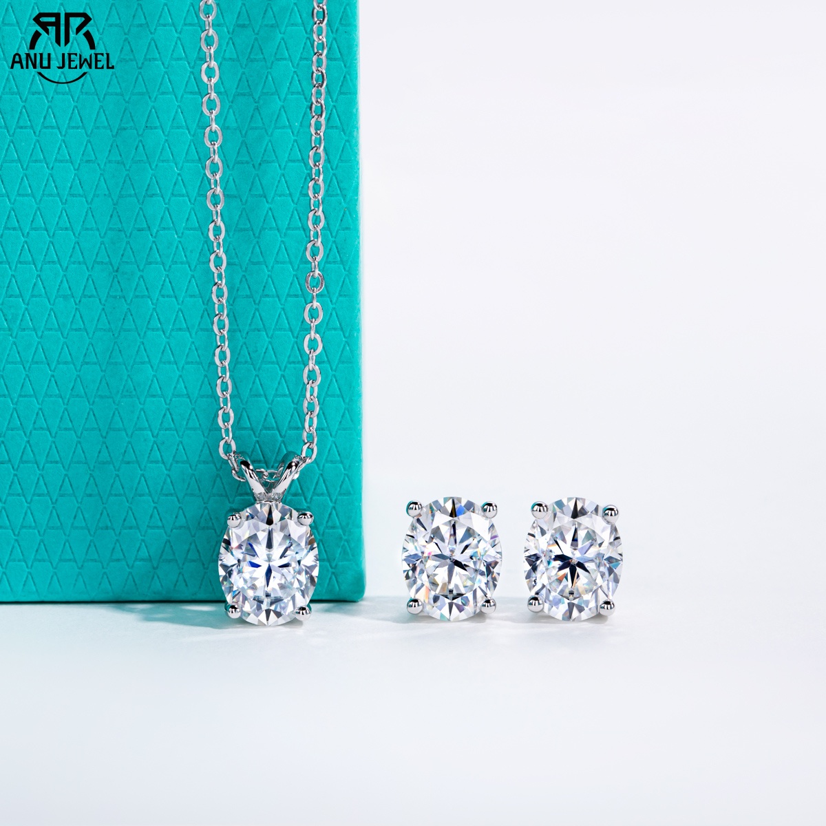 AnuJewel 2-5ct Oval Moissanite - Ansi Chain 评论和价格