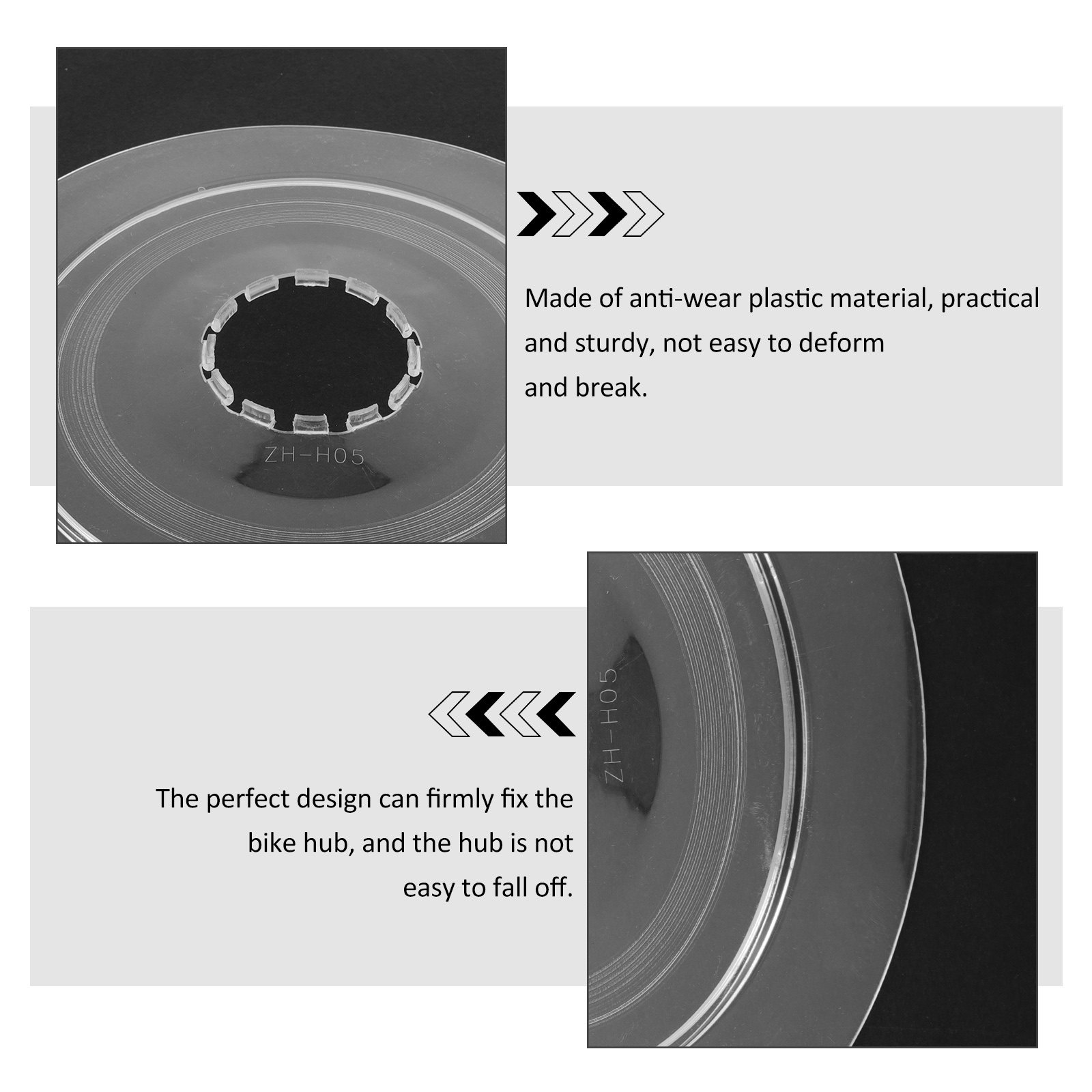4Pcs Bicycle Flywheel Guard Ch - Bike Chain 评论和价格